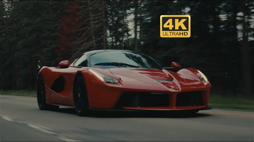 【4K60帧】「963匹狂暴释放！LaFerrari Aperta 山路全速进攻 | 8K」