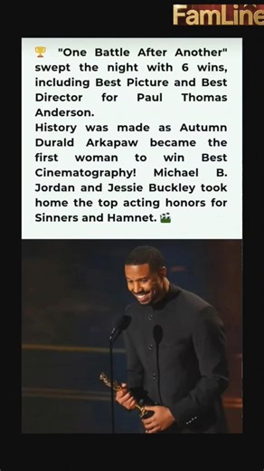 😱😱😱Winnees of #Oscars 2026