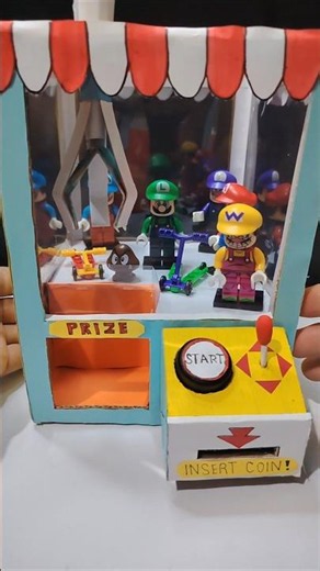 Winning Mario Toys from a DIY Claw Machine! 🤩🎮
