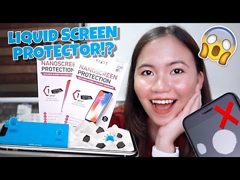 LIQUID SCREEN PROTECTOR!? (BY NANOFIXIT)