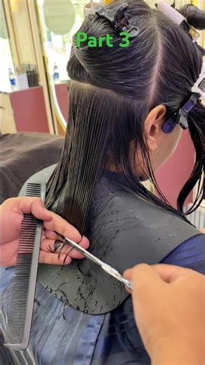 How to do layers hair cut | Layer hair cut #mjnailstecnician #layerhaircut #kmshair