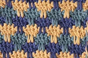 Crochet Flame Stitch | How to Crochet | Rich Textures Crochet