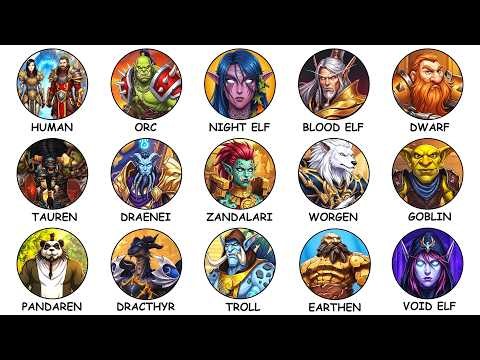 Every World of Warcraft Race Explained and Ranked