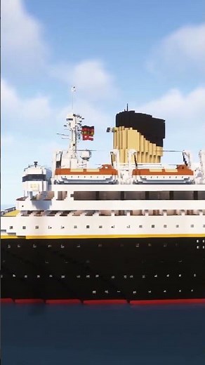 Minecraft MS Britannic 2 #minecraft #titanic #ship #cruise