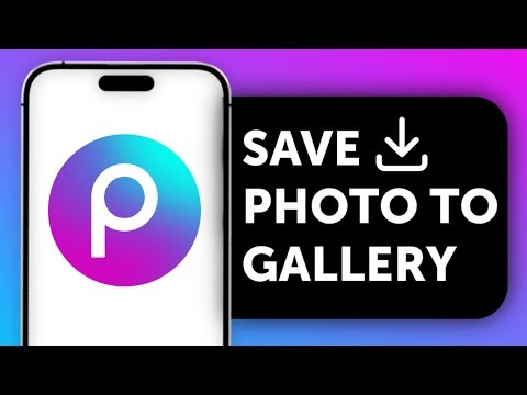 How to Save Photo to Gallery in PicsArt – Export & Download Your Images (Easy Tutorial)