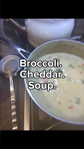 20 minute Broccoli Cheddar Soup