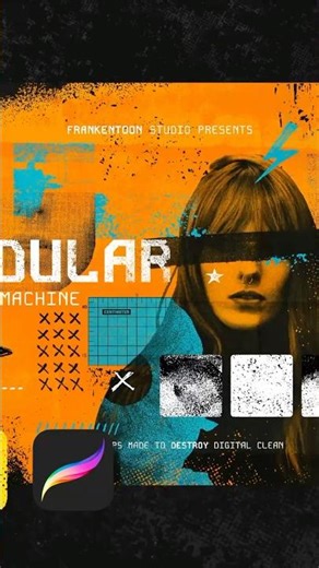 Add Instant Grunge in #procreate !