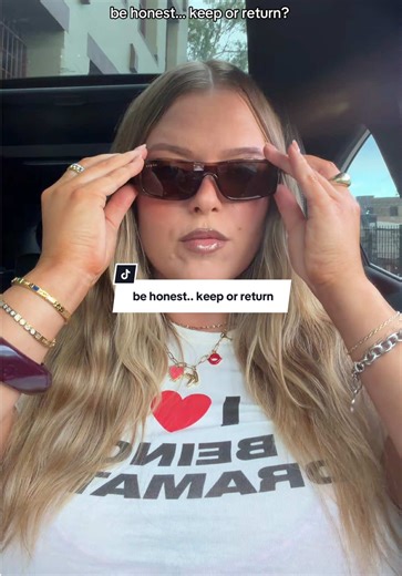 girlies be honest do these suit me @Vogue Eyewear @ClearlyAU #style #haileybieber #vogue #sunglasses #fashion