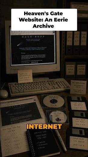 Cult Website | An Eerie Internet Archive Revealed #internet #shorts