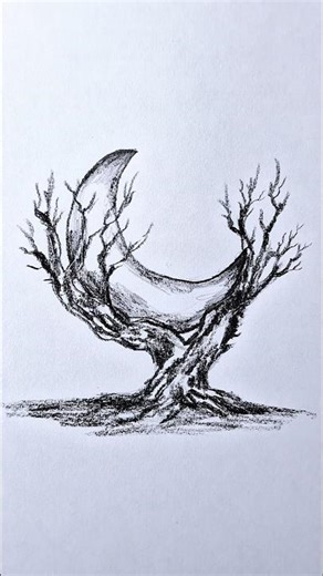 Como desenhar uma Lua bem criativo - Desenho fácil para iniciantes