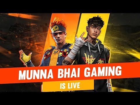 Munna Bhai Gaming - Free Fire Live - Free Fire Telugu - Free Fire Live Telugu