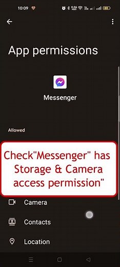 How to Fix FB Messenger - Can't Access Photos. FB Messenger.