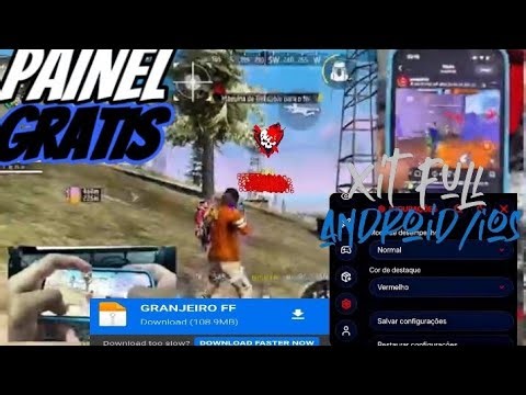 🔥FFH4X MOD MENU FREE FIRE!!🤪PAINEL XIT AIMBOT PURO🎯 ANDROID/IOS MOBILE💎100% ANT BAN E BLACKLIST!!😈