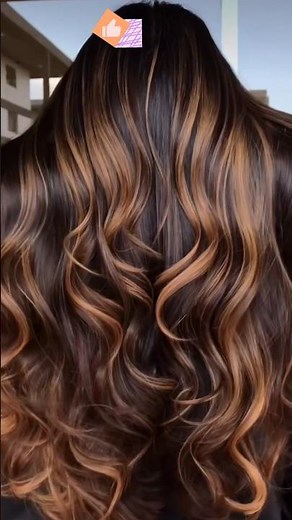 Caramel Highlights with Blonde Touches #haircare #youtube #highlights