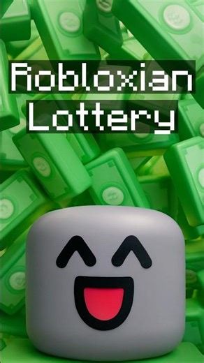 Robloxian lottery 🤯 #roblox #robloxshorts