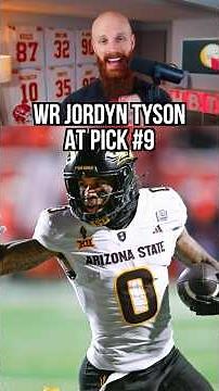 There's a REAL chance the Chiefs draft WR Jordyn Tyson...