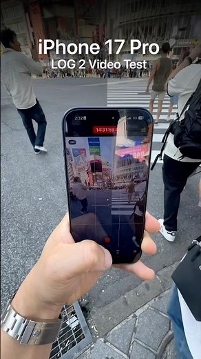 Filming on the iPhone 17 Pro is SO Cinematic! 😳