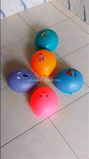 pop 5 character balloons, all cute and cool #poppballons #balloon