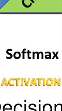 Softmax Activations Are Everywhere! #datascience #machinelearning #deeplearning