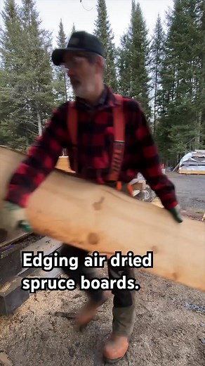 Sawdust Society Edging Spruce Boards for My Outdoor Dust Collection Box-000 | They Never Told You This