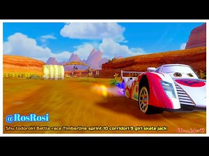 Cars 2 The Video Game | Shu Todoroki - Battle Race (Skate Jack) | Timberline Sprint 9 Laps