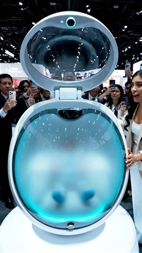 “FutureCare: AI Baby Pod Transformation at the Tech Expo”