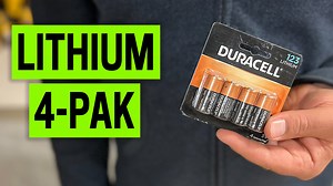 Watch WHEN TO USE Duracell 123 High Power Lithium Batteries 4pak - REVIEW on Amazon Live