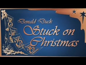 Stuck on Christmas donald duck