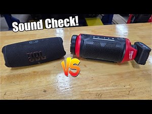 Milwaukee M12 Packout Speaker 2955-20 VS JBL Charge 5