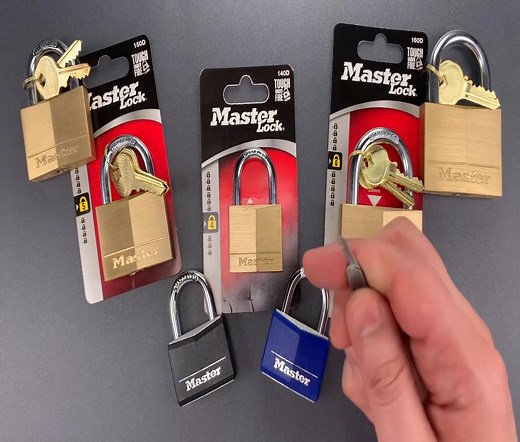 A Problem That Runs In The Family - Comb Picking Master Locks#lockpickinglawyer #foryou#usa #viral