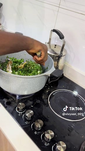 When I am not around to cook! Zaddy got me covered He prepared afang soup❤️❤️❤️#viral_video #betty #