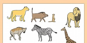 Lion Story Stick Puppets