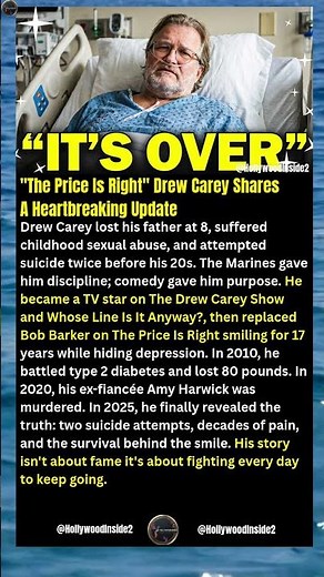 ''The Price Is Right'' Drew Carey Shares A Heartbreaking Update #shorts