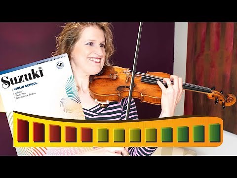 10 SUZUKI VIOLIN LEVELS violinist plays through all books