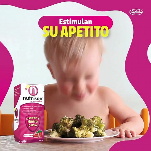 Nutrison Jarabe Niños es el suplemento vitamínico ideal, para estimular el apetito de tus pequeños. Indicado en el tratamiento de anemias por deficiencia de hierro o vitamina B12. | Nutrison