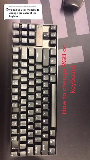 Reply to @memekid2130 #keyboard #pc #xbox #ps4 #rgb #playstation #computer