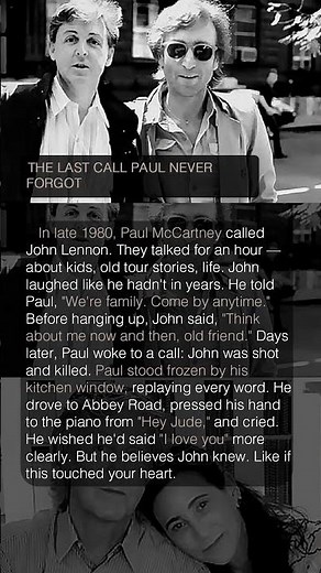 THE LAST CALL PAUL NEVER FORGOT 📞💔