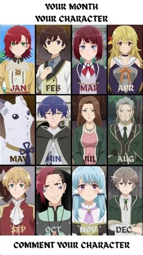 Your Month Your The Reincarnation Of The Strongest Exorcist In Another World Character