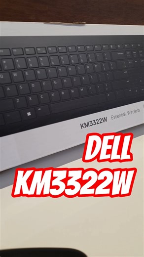 Dell KM3322W Wirelss USB Keyboard and Mouse | Dell Product Review #dell #keyboard #desksetup #pc
