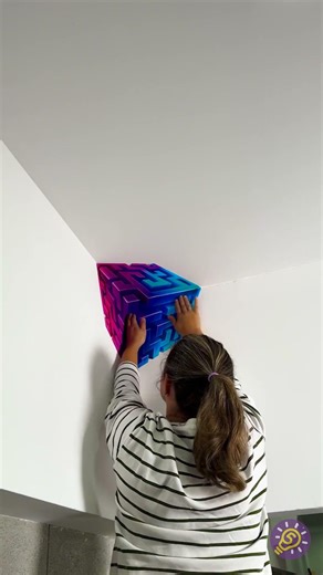 ¡INCREÍBLE! Efecto de impresión 3D asombroso para techos