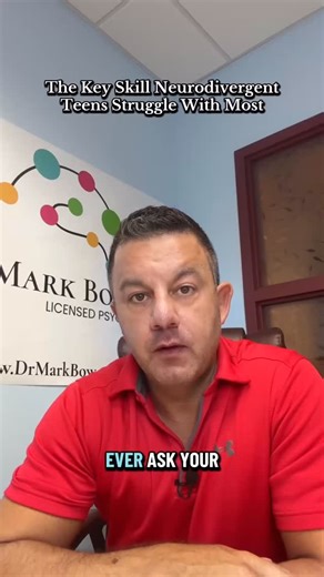 1.3K views · 862 reactions | The Key Skill Neurodivergent Teens...