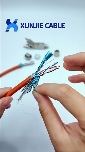 how to easily connect a cat7 shielded internet ethernet #diy #cable #electric #electrician