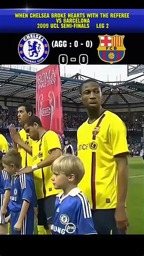Chelsea vs Barcelona • 2009 UCL Semi-finals | Leg. 2 Chelsea broke hearts with the referee #ucl #football #Chelsea #Barcelona #ChampionsLeague | Afk Lnd