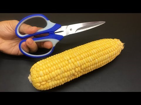 Remove Corn Kernels In Just 1 Minute. Grandma Taught Me This Trick!