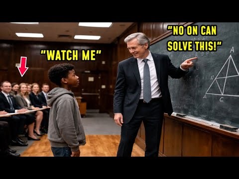 9 Year Old Boy Solved Math Riddle PhDs Couldn't — Instantly Became a Legend