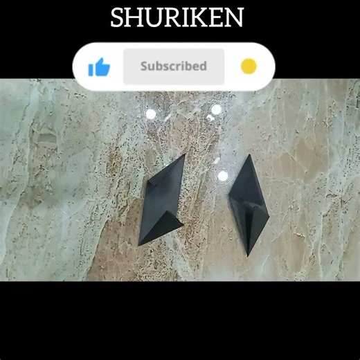 SHURIKEN # Ninja origami # paper craft #