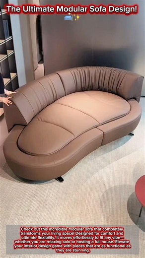 The Ultimate Modular Sofa Design! 🛋️✨
