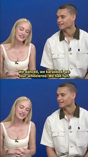 Maika Monroe and Tyriq Withers on "Reminders of Him"