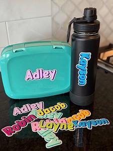 Name Labels: School Supply Labels - Waterproof - Personalized & Cut to Shape - Etsy
