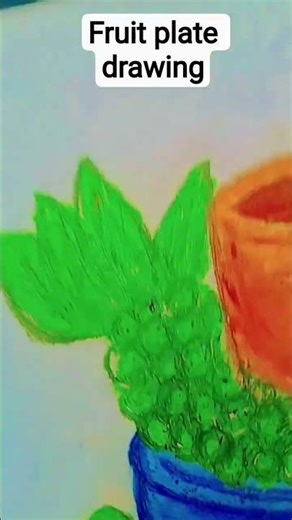 fruit plate drawing